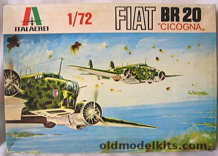 Italaerei 1/72 Fiat Br-20 or BR-20M Cicogna, 103 plastic model kit